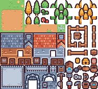 Tiny Town tiles